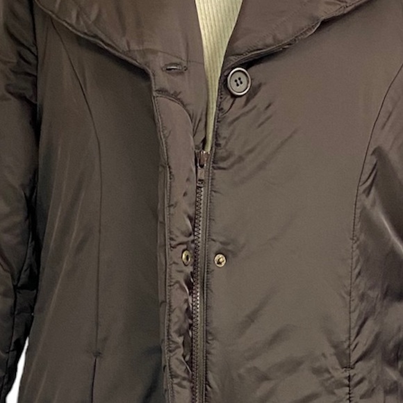 Dennis Bossa Small Brown Long Coat NWT - Picture 6 of 16